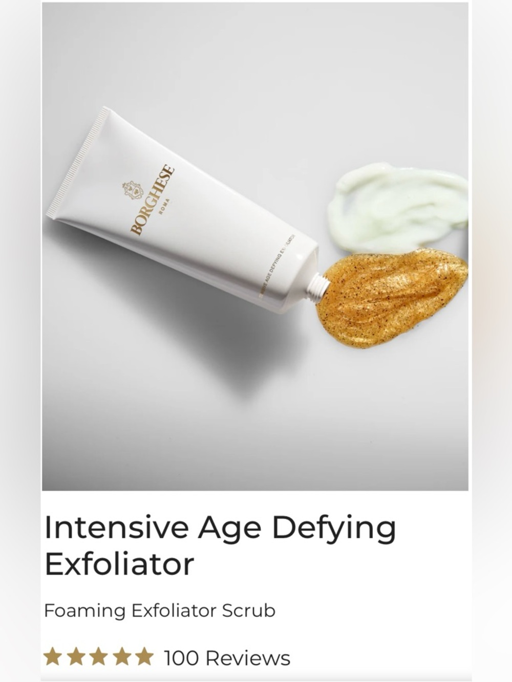 Borghese - Intensive Age-Defying Exfoliator